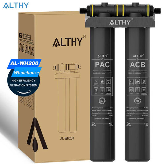ALTHY Whole House / Commercial Water Filter Purifier System, Certified to Removes Lead, Chlorine,Sediment, Chemincal &Odor.