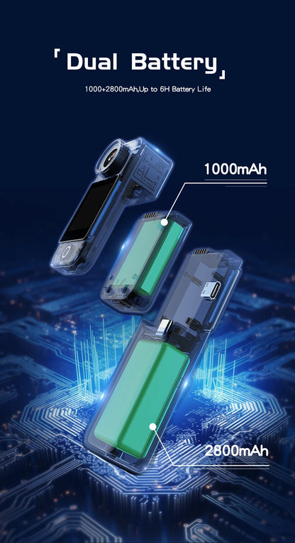 SJCAM C300 Pocket Action Camera 4K FHD With Long Battery Life Video 30M Waterproof 5G WiFi Camera Sport Action Cam.