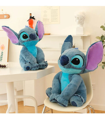 Disney Stitch Angel Stuffed Plush Toy Kawaii Lilo & Stitch Cartoon Plush Doll Stress Relief Pillow Comforting Toy for kids Gifts