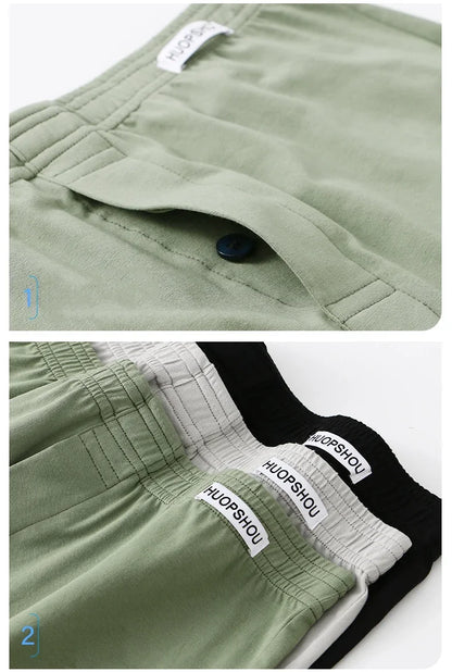 Herrenhöschen, Baumwolle, lockere Boxershorts, weiche, feuchtigkeitsableitende Jersey-Unterwäsche, Übergröße, Lounge, Sommer, Stretch, Schlaf, Pfeilhose