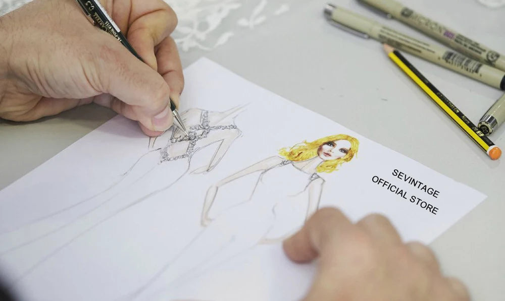 RFYR Spaghettiträger Blaue formelle Kleider Tiefer V-Ausschnitt Partykleid für Hochzeit Applikationen Spitze Kleider für besondere Anlässe Maßgeschneidert.