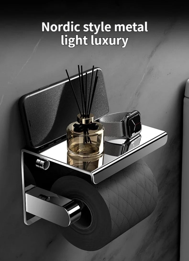 Badezimmer-Toilettenpapierhalter aus Edelstahl 304, wasserdichte Rollenpapierbox, Taschentuchbox, Halter, Badezimmer-Hardware-Zubehör