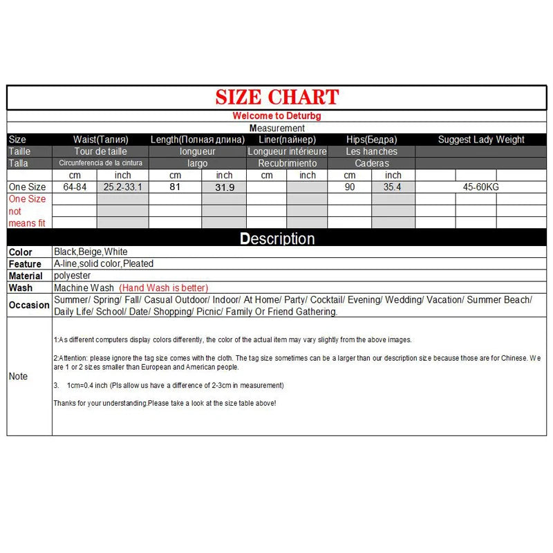 Elegant Pleated Long Skirt For Slim Women Casual High Waist Solid Color Asymmetrical Black Flared Skirts 2024 Spring Saias SK505.