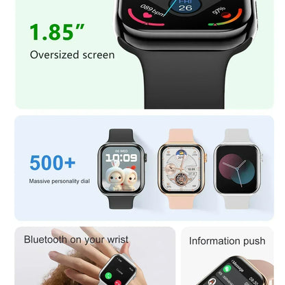 2025 New Original For Apple Watch Series 10 Women SmartWatch GPS Track Bluetooth Call NFC IP68 Waterproof Compass Men SmartWatch.