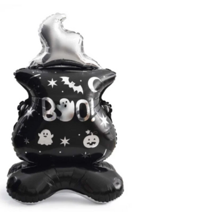 2025 Halloween Große Stehende Ballonbasis Skelett Kürbis Geisterbaum Halloween Aufblasbare Luftballons Partydekorationen Zubehör