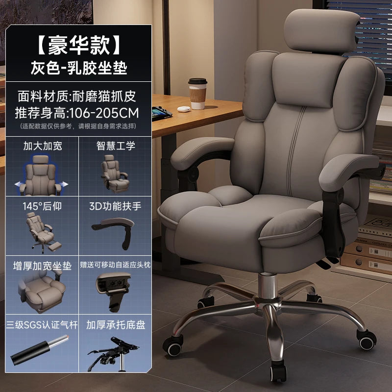 Rückenlehne Student Bürostuhl Konferenz Räder Kommode Lesen Bürostuhl Thron Bequeme Sillas De Oficina Home Möbel