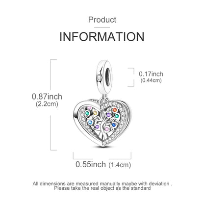 Fit Original Bracelet 925 Silver Butterfly and Sunflower Heart Shape Charms Beads For Women Jewelry Making Fashion Pendant.