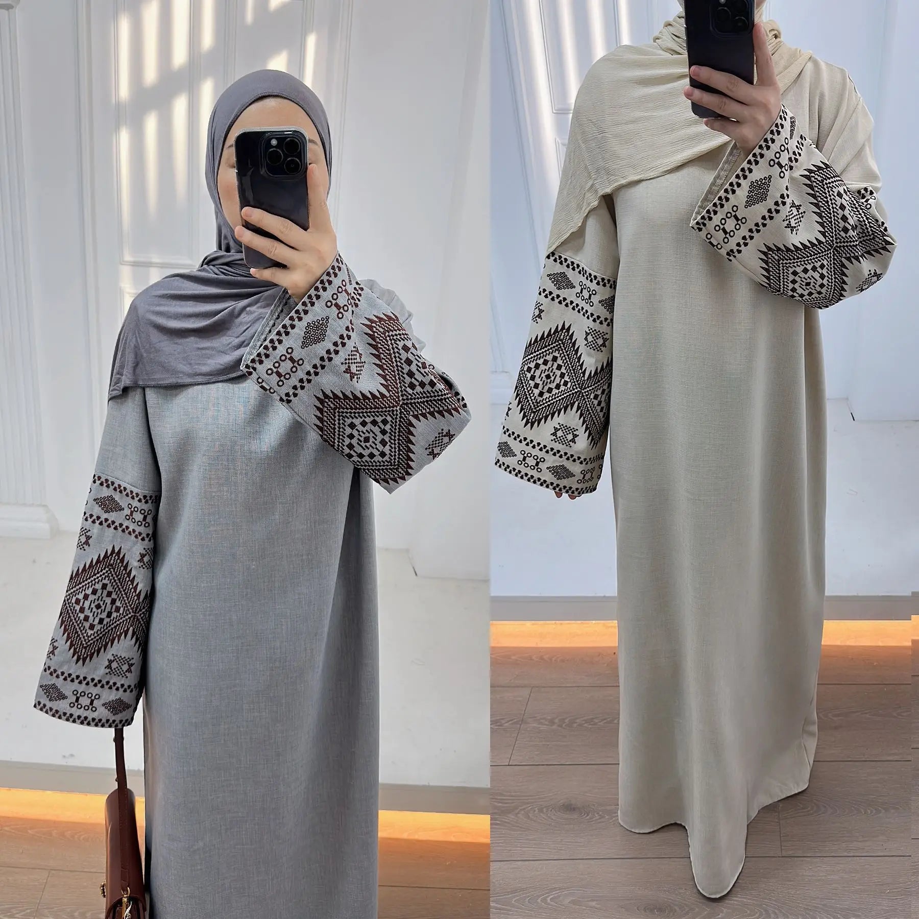 Eid Muslim Abaya for Women Party Embroidery Dresses Kaftan Arab Long Robe Islam Ramadan Dubai Abayas Vestidos Morocco Jalabiya.