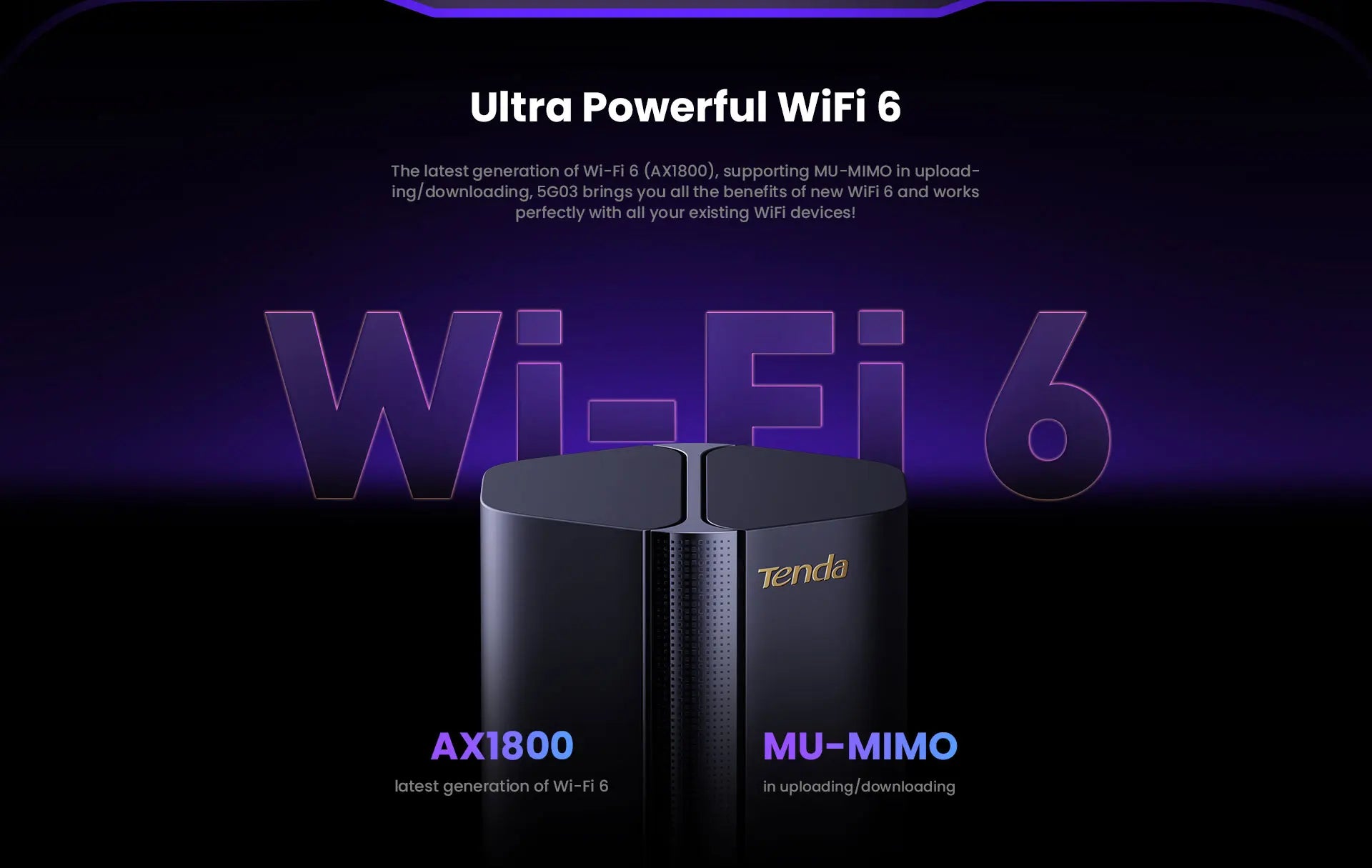 Tenda 5G SIM CPE Router AX1500 AX1800 Wi-Fi 6 wireless modem WiFi Hotspot 5G/4G/3G Multi-Mode 2.4Ghz 5Ghz Mesh Router SIM Card.