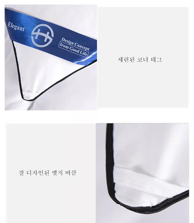 hotel style Comforter Queen KingLightweight fluffy comfortable and breathable soft winter quilt very warm 220x240 Quilts  - et.