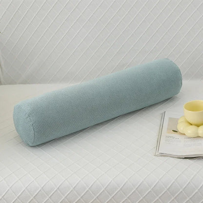 Body Pillow Pregnancy Pillows Chin Lumbar and Leg Support Stomach and Back Sleepers Adjustable Bendable Roll Pillow for Sleeping