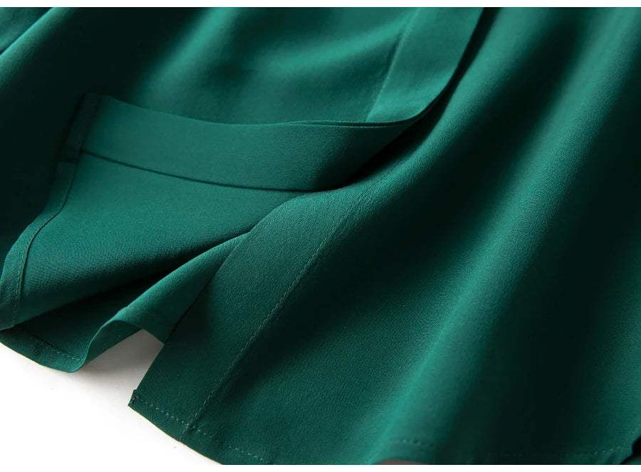 SuyaDream Damen-Seidenhemden, 100 % echte Seide, solide, langärmelige, schicke Blusen mit Knöpfen, 2025, Frühling, Sommer, Büro-Dame-Top, Weiß