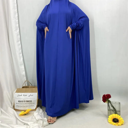 Middle East Muslim Fashionable Hooded Dress Dubai Arab Elegant Robe Elegant Long Shirt for Women with Hood from Mainland China