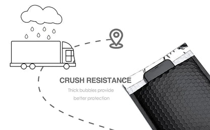 50Pcs Bubble Mailer Shipping Bag Multi Color Holographic Small Business Supplies Metal Bubble Mailer Bags Envelope Mailing.