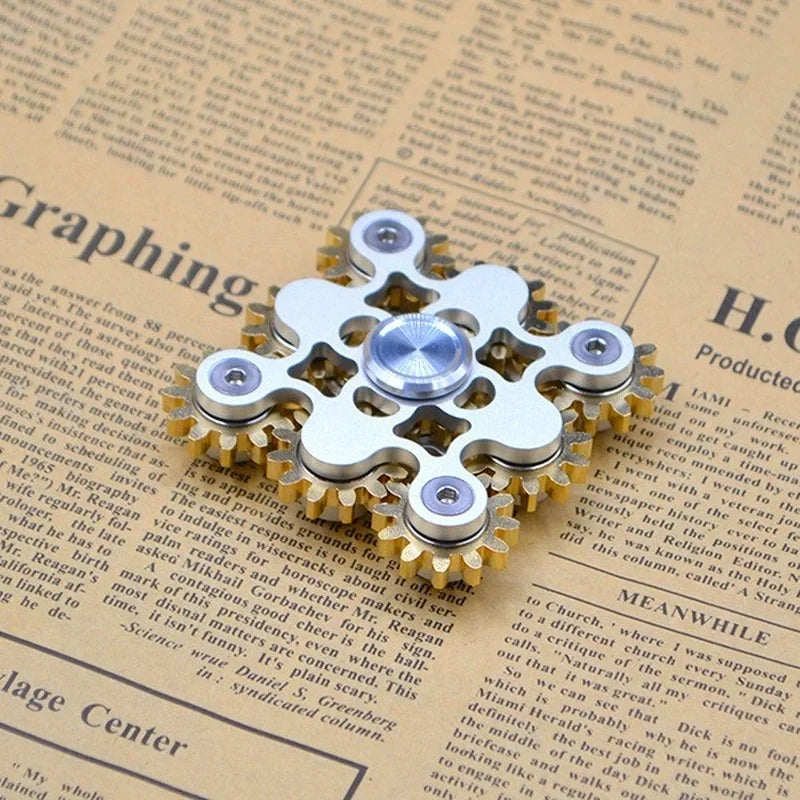 9 Gears Hand Spinner High Quality Metal Fidget Spinners R188 Smooth Bearing Adult Stress Relief Toy Anti Stress Fidget Toys.