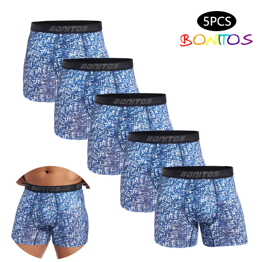 5 stücke boxer männer Höschen Atmungsaktive boxershorts Männer Unterwäsche Polyester unterhosen für mann Hohe Qualität Männliche Badehose