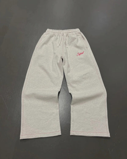 Y2k American retro casual men clothing letter embroidered sportswear Harajuku Gothic streetwear couple casual oversized suit.