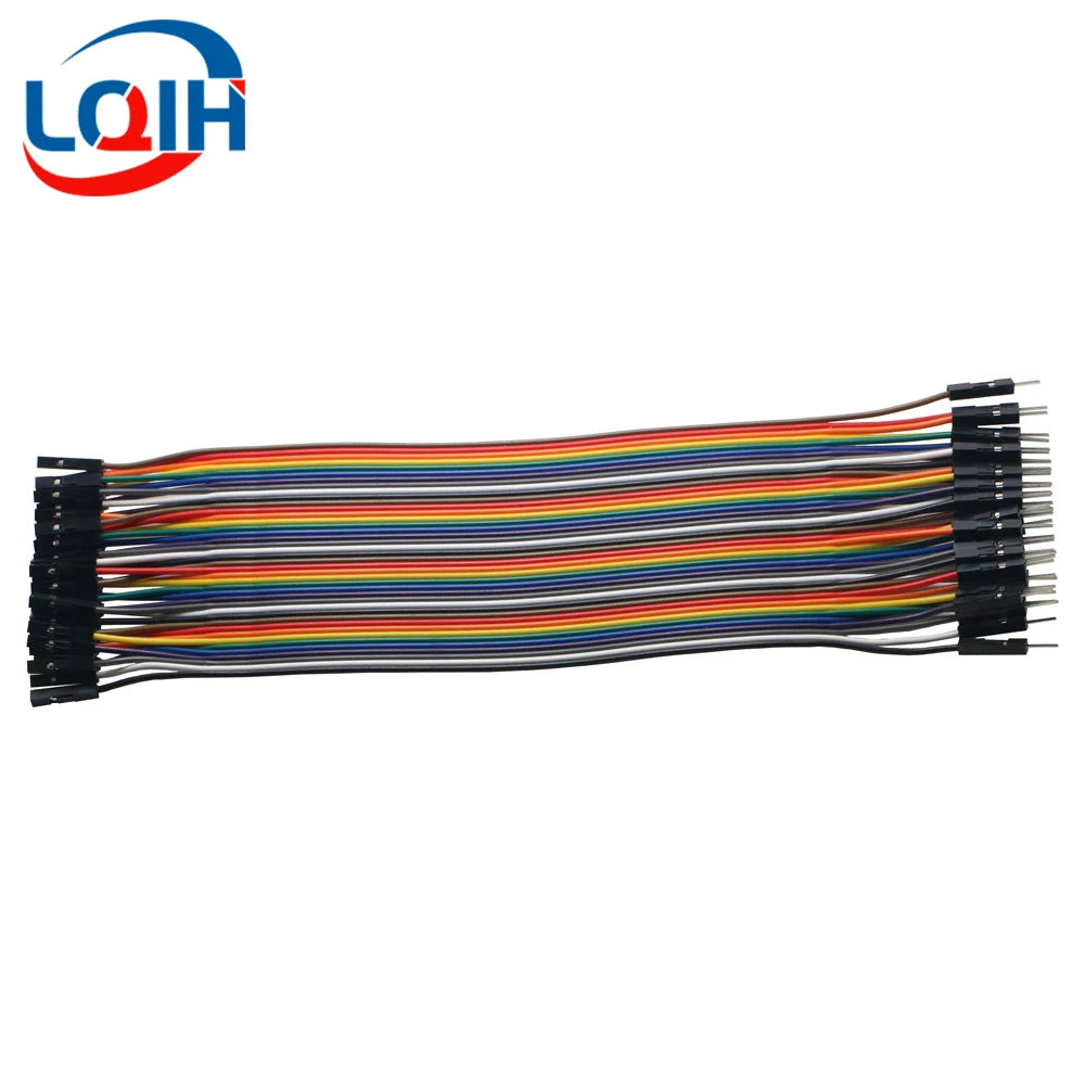 40-120PCS Dupont Line 10/15/20CM 30CM 40Pin Male to Male + Male to Female Female to Female Jumper Wire Dupont Cable for DIY KIT.