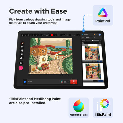 UGEE UT3 Fun Drawing Pad 14.25 inch 2400*1600 Resolution Android 14 System 60HZ Large Graphics Tablet Monitor 8GB+256GB.