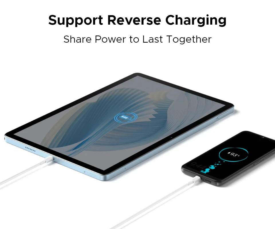 DOOGEE U11 Android 15 Tablet 11 Ultra-clear 90Hz Display 4GB RAM 128GB ROM 8580mAh Battery Dual Speaker Supports Widevine L1