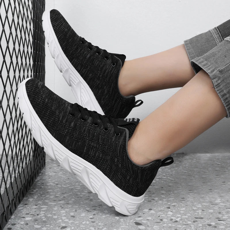 YRZL Lightweight Running Shoes Breathable Non-Slip Running Shoes Men Comfortable Sneakers Outdoor Sports Soft Wear-Resistant