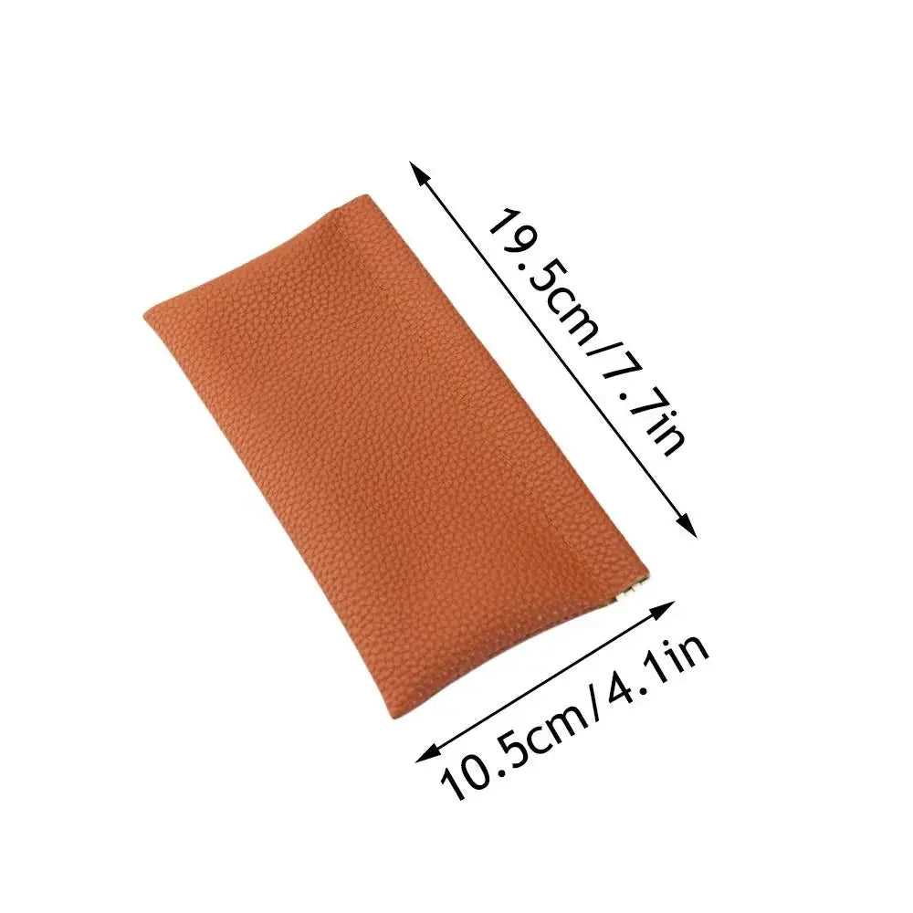 2025 new leather long wallet, women's ultra-thin casual zipper wallet, phone holder, soft leather leather clip,Cosmetic Bag..