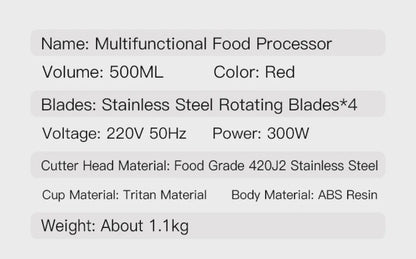 Intelligent Electric Cuisinart Easily Create Delicious Meals Multifunctional Blender Kitchen Tools