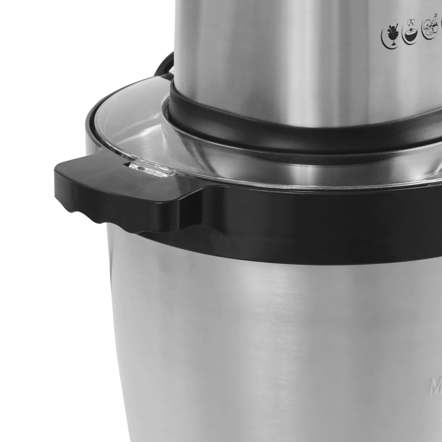 1500W Electric Food Chopper, 6.5L Kitchen Processor for Meat, Vegetables, Fruits – 3 Speeds, Stainless Steel Blades, Easy Clean.