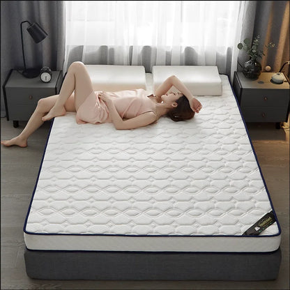 Latexmatratzen für zu Hause, Tatami-Matten, gepolstert zur Miete, dünne Polster für Einzel- und Doppel-Studentenwohnheime, verdickt