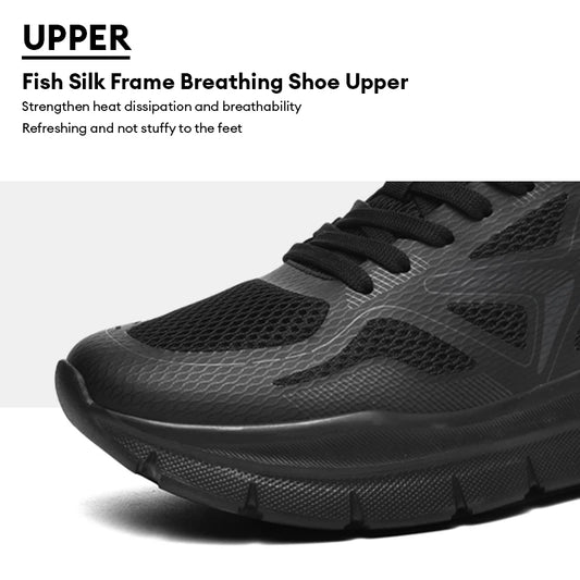 Men's Running Shoes Marathon Breathable Lightweight Women's Comfortable Casual Athletic Nonskid Walking Sports Sneakers.