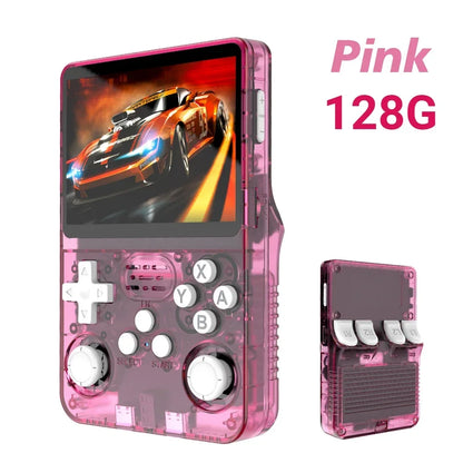 256G Open Source R36S Video Game Console Linux System 3.5 Inch IPS Screen Portable Pocket Video Player 64G/128G best Game gift