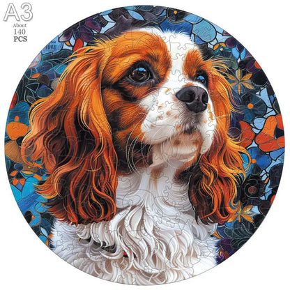 Wooden Animal Jigsaw Puzzle for Adults Kids Toy Circular Puzzle Puzzles Set Birthday Gift Brain Teaser Family Interactive Game