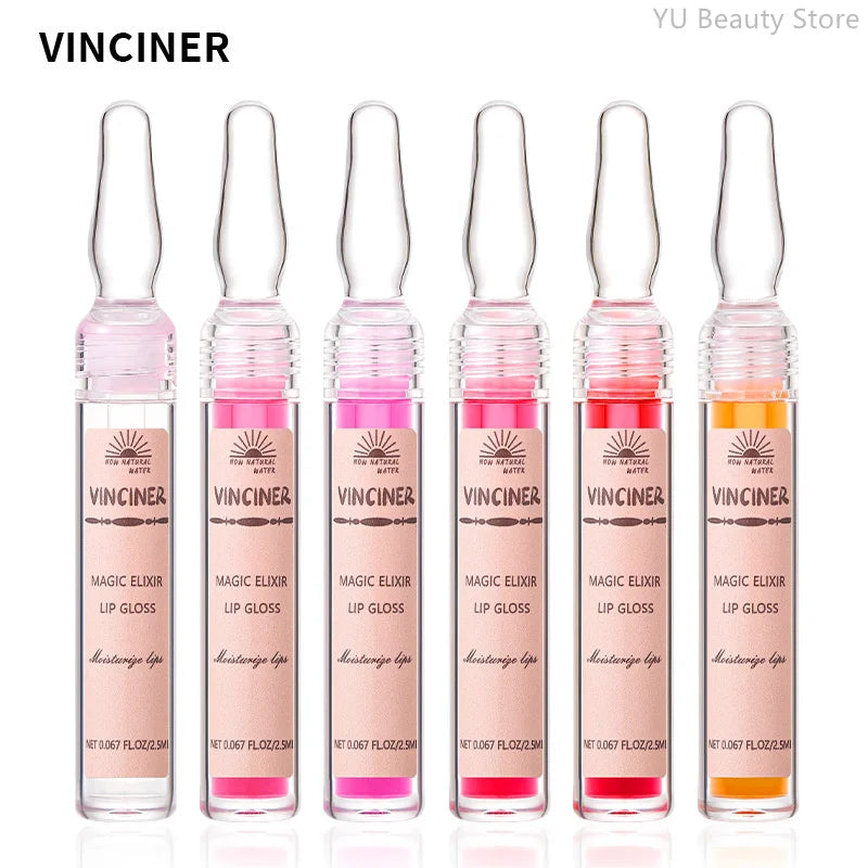 6 Colors Lip Plumping Gloss Instant Lip Plumper Extreme Volume Serum Oil Moisturizing Sexy Plump Lips Korean Makeup Products.