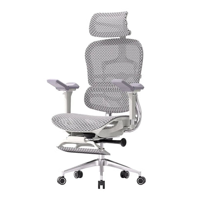 Bequemer ergonomischer Stuhl, drehbare Fußstütze, Räder, luxuriöser Ästhetikstuhl, Executive-Design, moderne Silla-Gamer-Möbel für Erwachsene