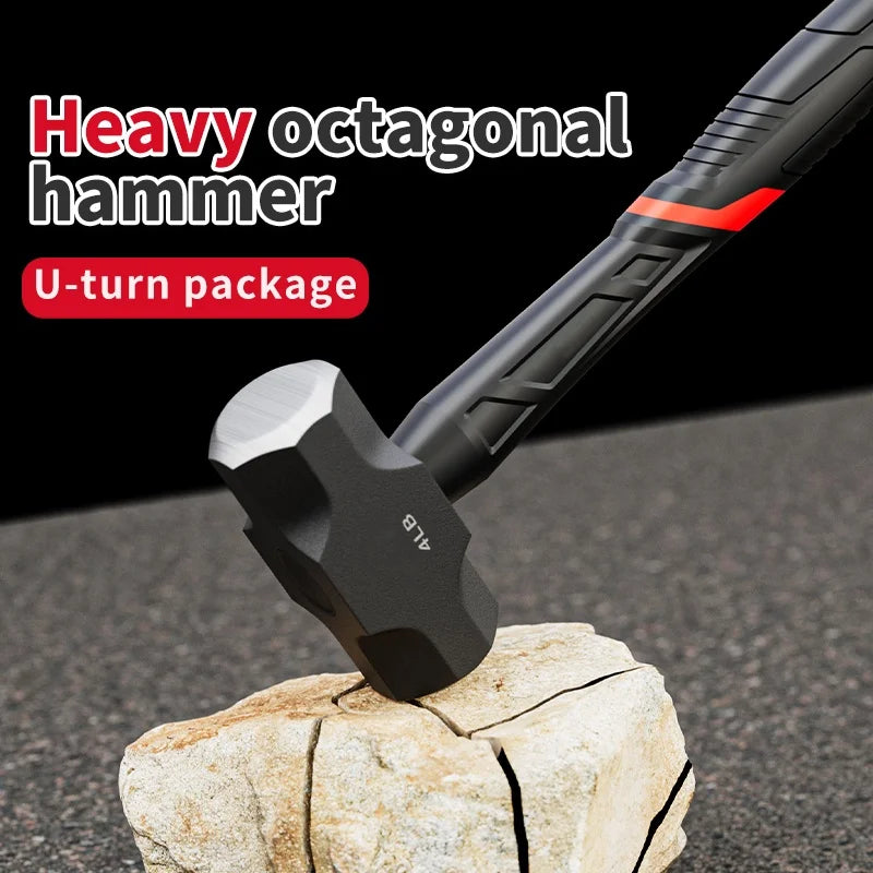 Hammer, achteckiger Hammer, Hammer werkzeug, Wand hammer, zwei Hammer, Hand hammer
