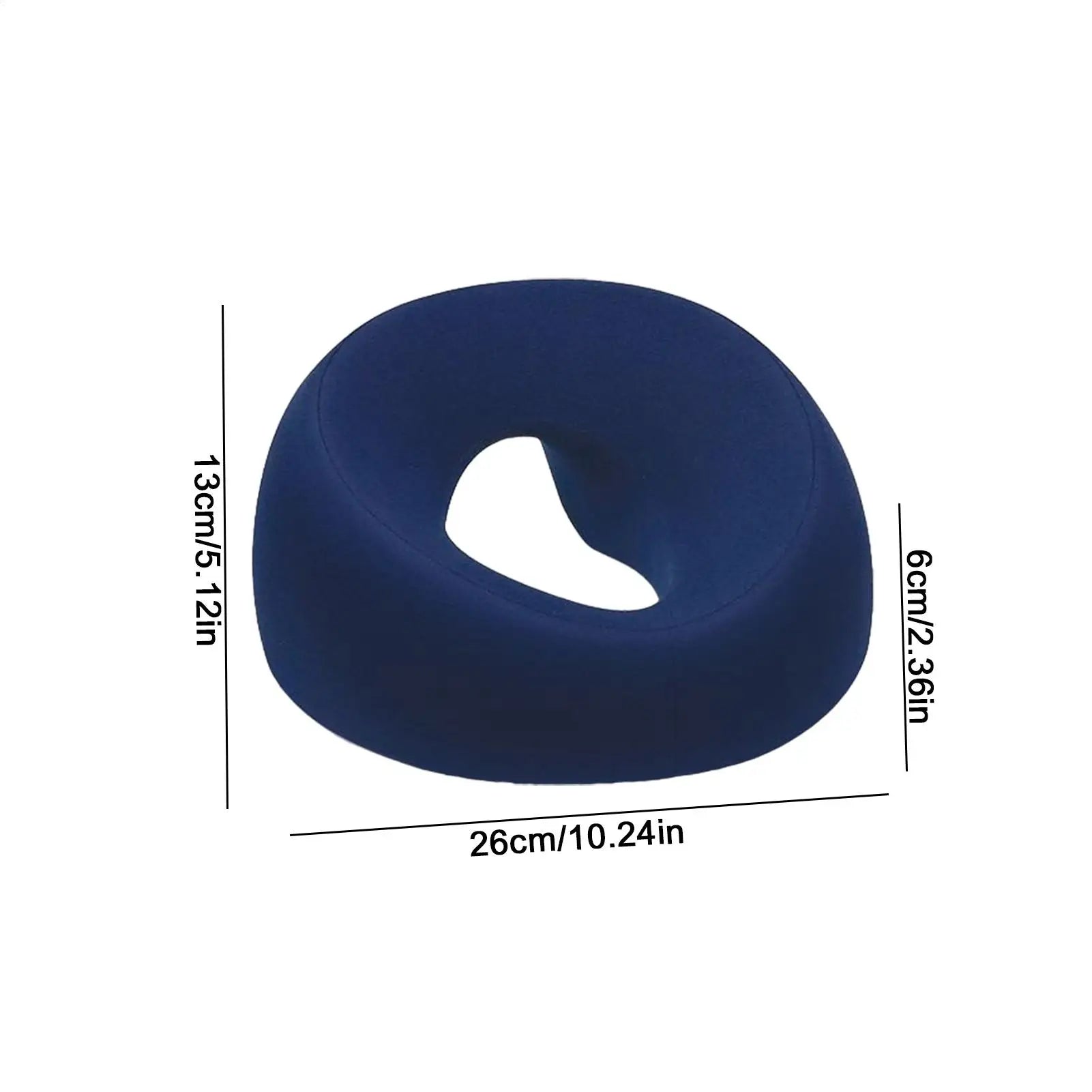 Headrest Face Cushion Ergonomics Lying Down Pillow Memory Foam Breathable Head Rest Support Pillow Body Massage Face Rest Pillow.