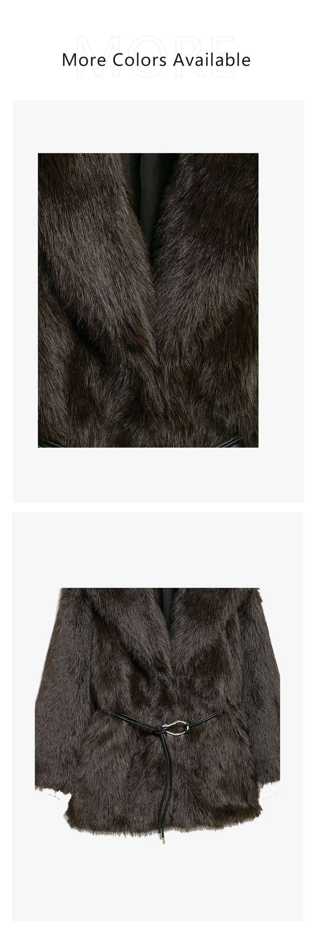 Frauen Gürtel Dekoration Kragen Einfarbig Medium Lange Mantel Herbst/Winter Neue Lange Hülse Lose Mantel