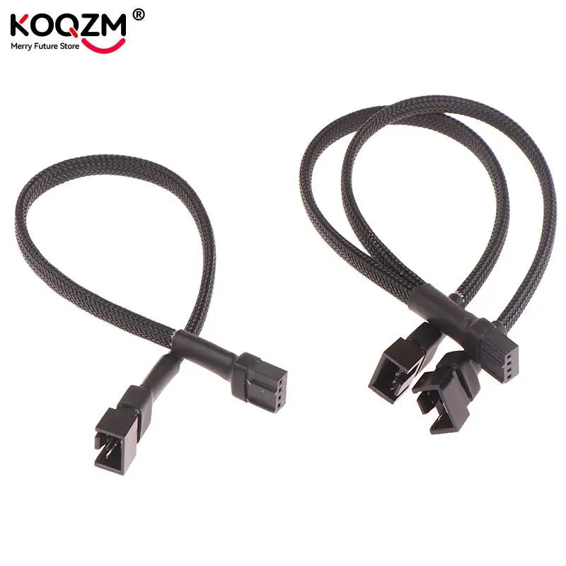PWM Fan Splitter 4pin Adapter Cable 1 To 1 2 3 4 Computer CPU Fan Splitter PC Fan Extension Power Cable Fan Cooling Y Splitter.