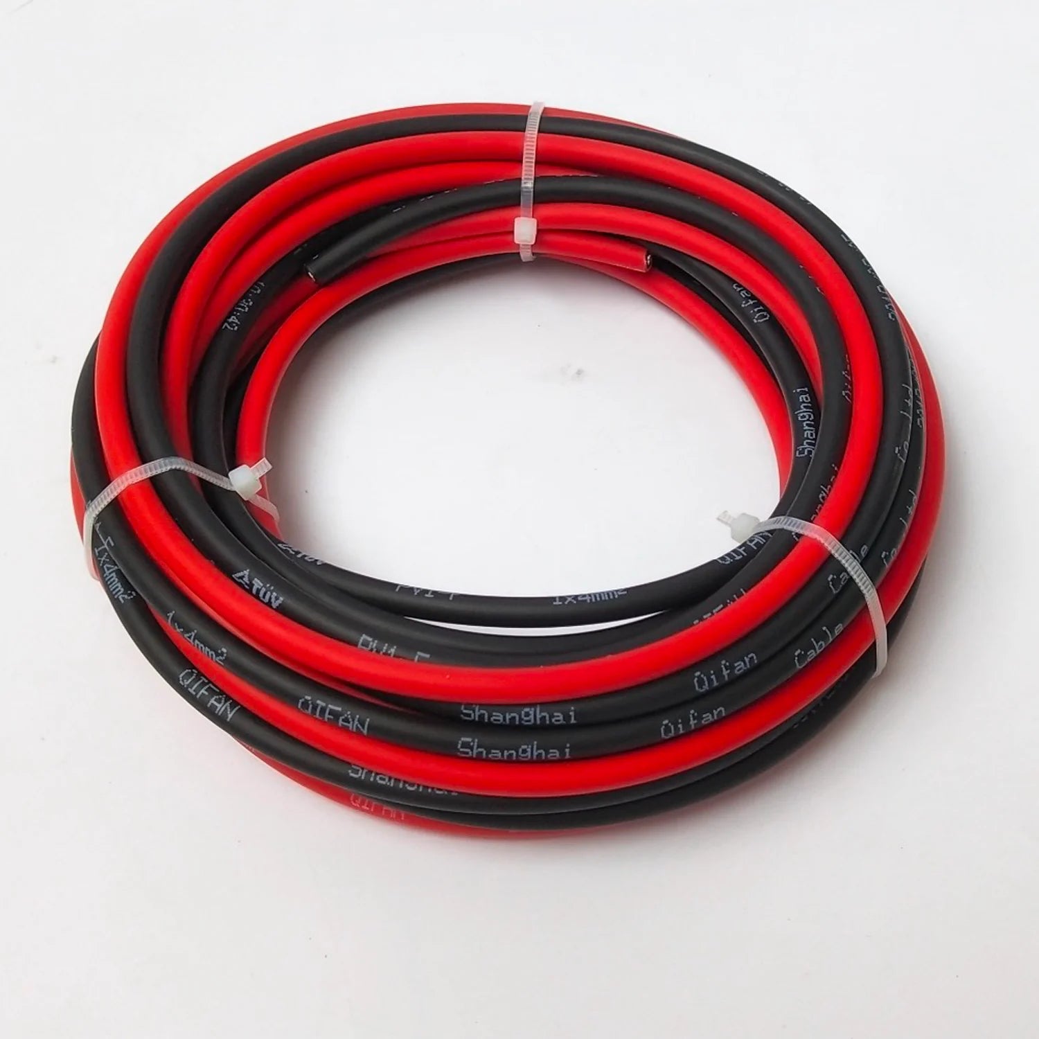 10AWG 30M 50M 100M 6MM 4MM Solar Cable Black or Red PV Cable High Copper.