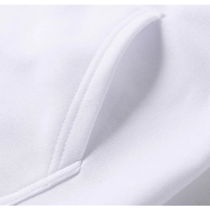 Men Tracksuit 2 Pieces Sets Hooded Sweatshirt +Drawstring Pants Male Hoodies Running Sportswear Men Women Autumn Sportwear