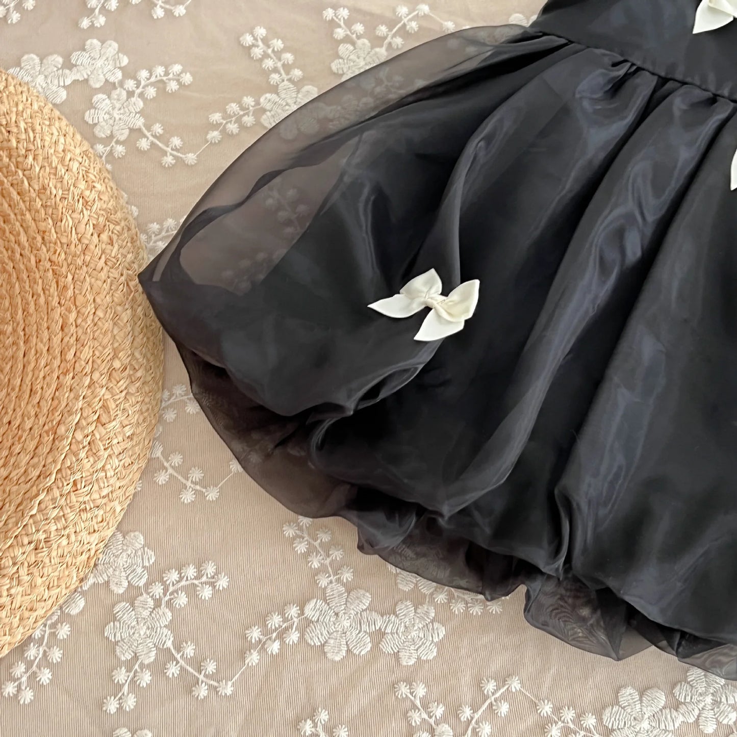 Neu im Sommer Neugeborene Baby Prinzessin süße Kleidung Sling Kleider Schleife Shorts solide Weste Body Kurzarm Kleid Kinder