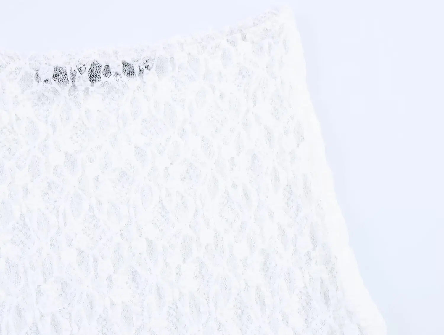 Tossy Fashion Summer Lace Long Skirt Women See-Through Slim High Waist Hollow Out Patchwork Elegant Commute Female Maxi Skirt.