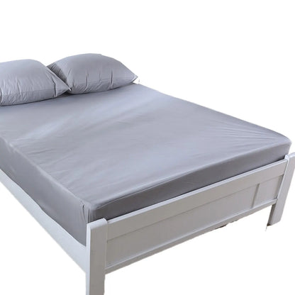Solid Mattress Protector Waterproof Sheet Cover Black/Grey/Navy Blue Bed Mattress Pad Cover.