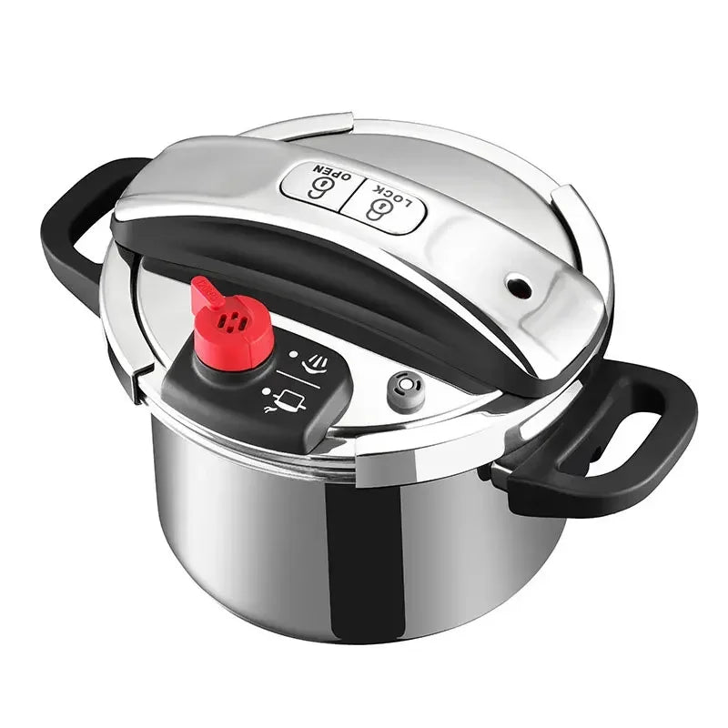 MOEYE 4/6L Pressure Cooker Multifunctional Pressure-Limited Explosion-proof Pressure Cooker Stainless Steel Kitchen Pressure Pot.