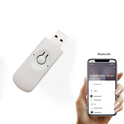 【COUPON!】ZigBee Tuya Smart Home Bluetooth Gateway U Disk Hub App Remote Control Timing Suitable for A1 Pro Max Smart Lock.