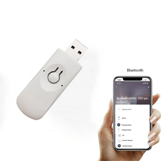 【COUPON!】ZigBee Tuya Smart Home Bluetooth Gateway U Disk Hub App Remote Control Timing Suitable for A1 Pro Max Smart Lock.