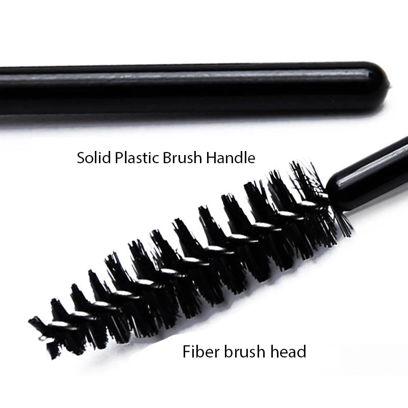 500/1000PCS Eyelashes Brushes Set Wholesaler Disposable Lash Mascara Brush Lashes Extension Eyebrow Wands Applicator Makeup Tool.
