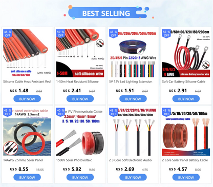 Electronic Wire 7 6 5 4 3 2 Core Sheathed Cable 28 26 24 20 18 22AWG Electrical Wire For Speaker LED Strip Solar Battery DIY.