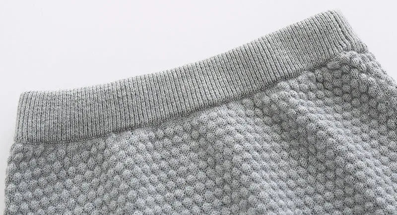 Baby Kleidung Sets Ensembles Baumwolle Frühling Neugeborenen Jungen Mädchen Kleinkind Kleidung Tops Und Hosen Gestrickte Pullover Baby Pyjamas Sets.