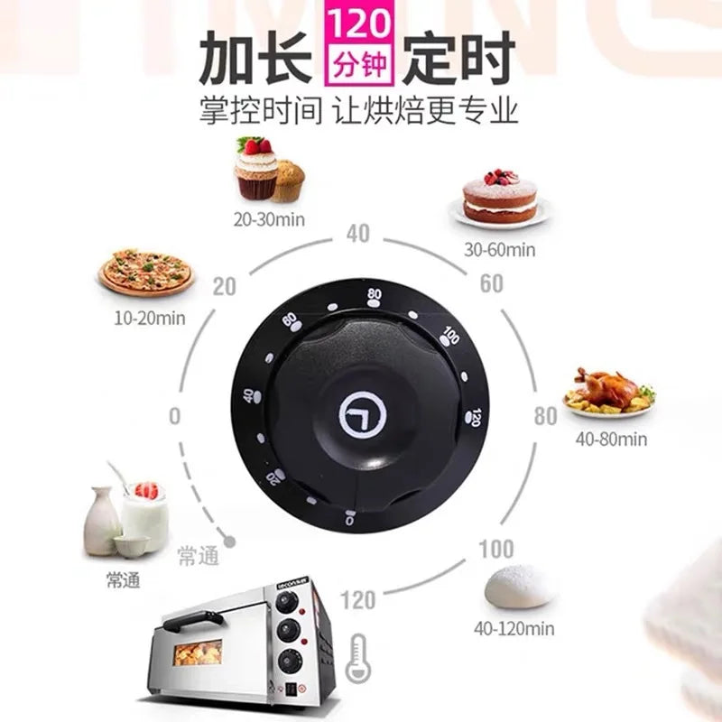 Kommerzielle elektrische Backen Pizza Ofen Lebensmittel Backen Ausrüstung einzelne Doppelschicht Backen Pizza Ofen effiziente Heizung schnell